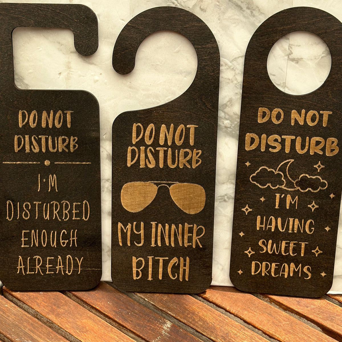 Funny Do Not Disturb Door Hanger for Bedroom