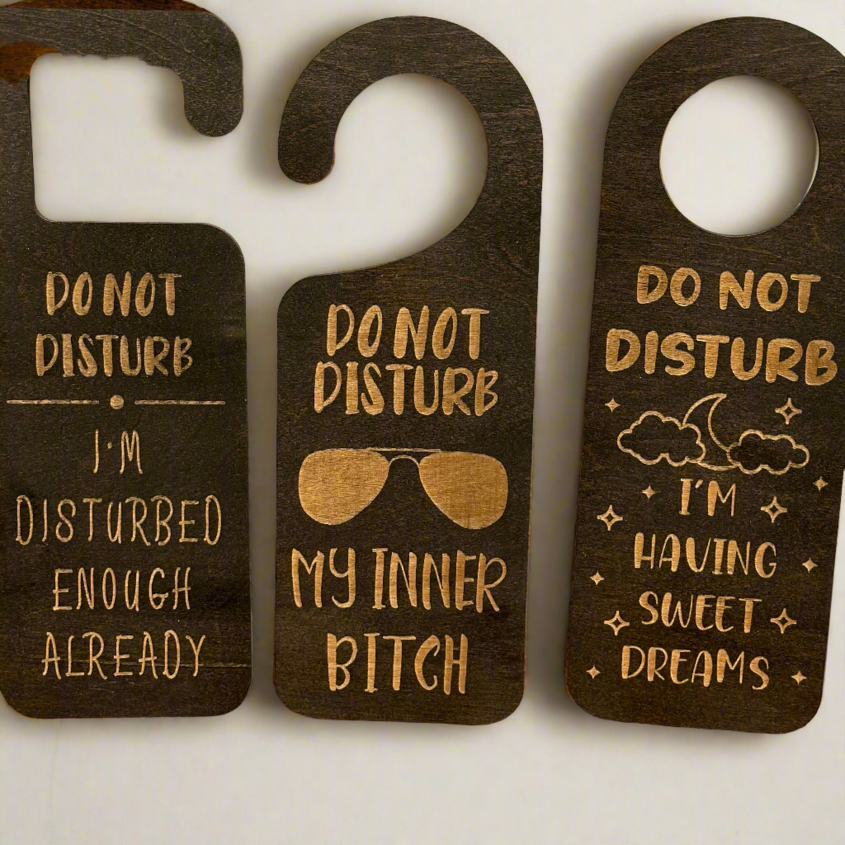 Funny Do Not Disturb Door Hanger for Bedroom