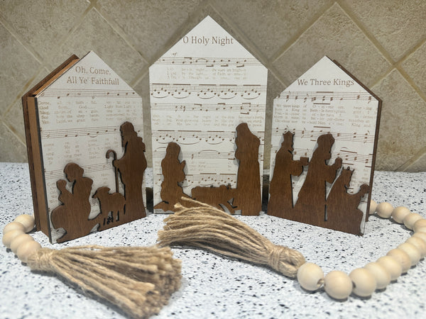 Nativity Scene Shelf Sitter