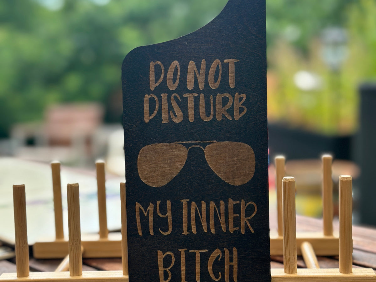Wood door hanger