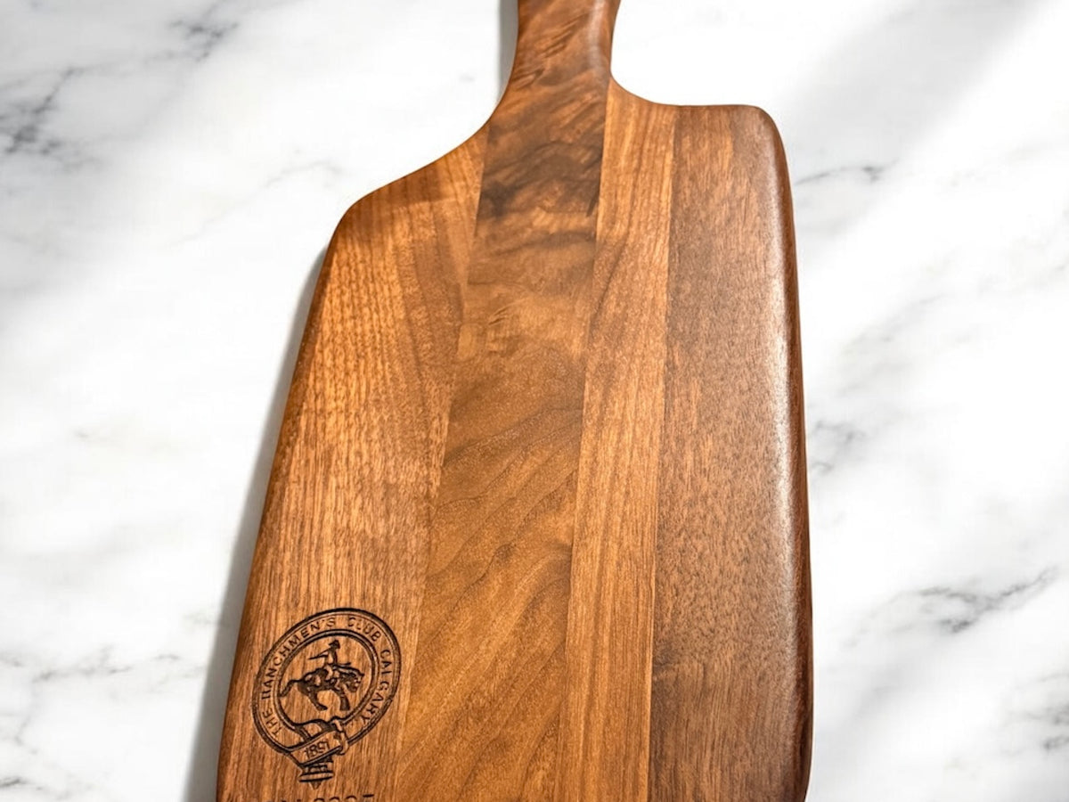 Personalized walnut Charcuterie Board