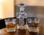 Personalized Whiskey Decanter Set with Optional Gift Box – Custom Engraved Decanter and Glasses for Men, Weddings, or Special Occasions