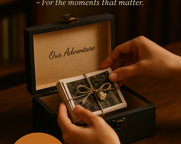 Personalized Wood Memory Box | Engraved Keepsake Gift Box