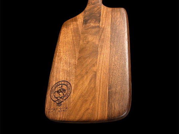 Personalized walnut Charcuterie Board