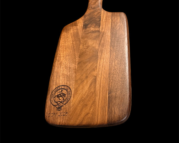 Personalized walnut Charcuterie Board