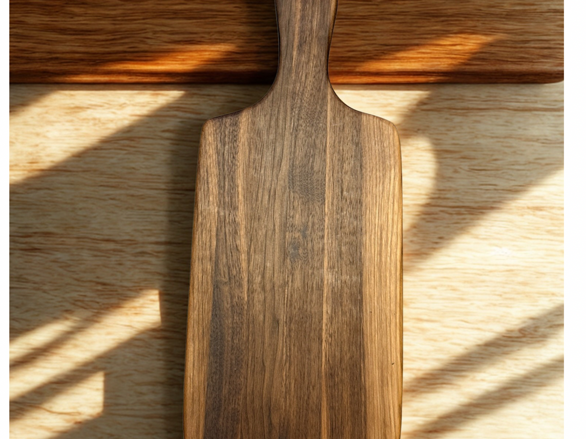 Personalized Large Walnut Charcuterie Board – 20" x 8.5"