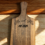 Personalized Large Walnut Charcuterie Board – 20" x 8.5"