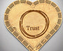 Heart Shaped Personalized Cribbage Board,3 Track Cribbage Board