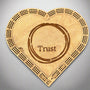 Heart Shaped Personalized Cribbage Board,3 Track Cribbage Board