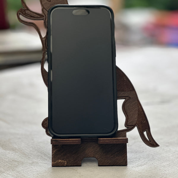 Wood Phone Stand