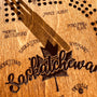 Saskatchewan Shaped Cribbage Board