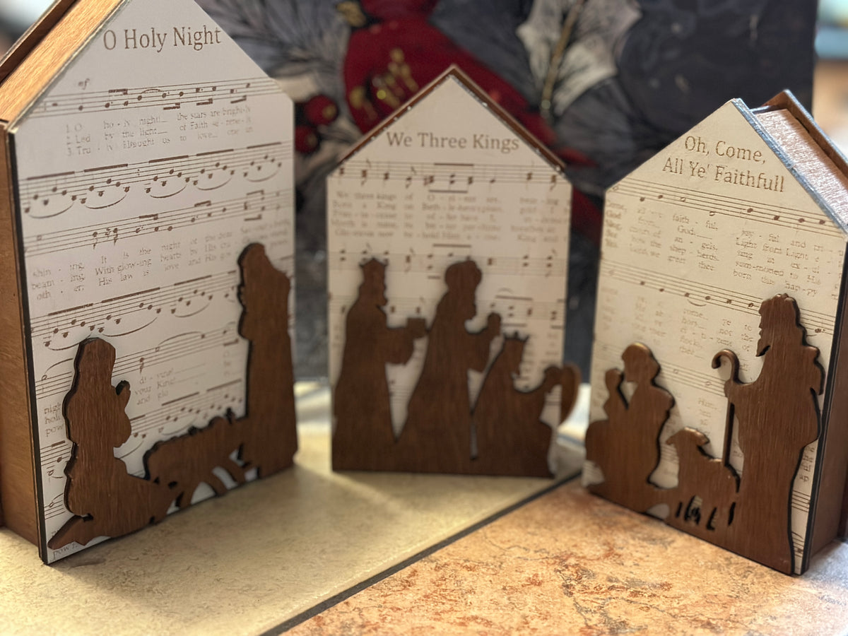 Nativity Scene Shelf Sitter