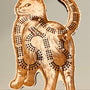 Cat Cribbage Board