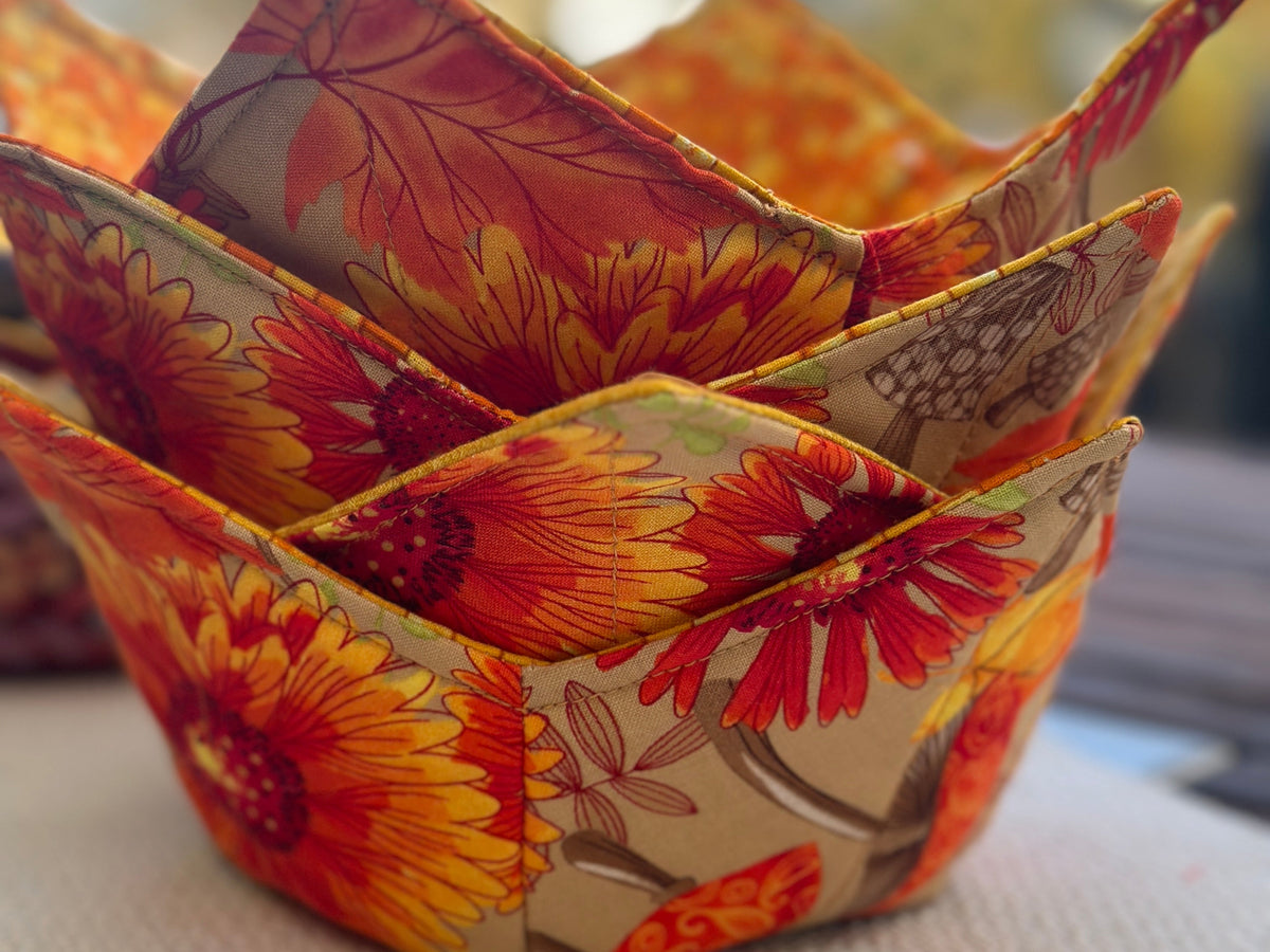 Sunflower Pattern Bowl Cozy