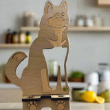 Wood Phone Stand and Home Decor - Laser-Cut, Custom Designs and Stain Options