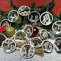 Christmas Story Ornaments-Set of ornaments with box