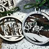 Christmas Story Ornaments-Set of ornaments with box