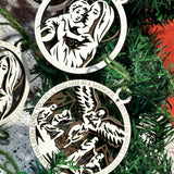 Christmas Story Ornaments-Set of ornaments with box