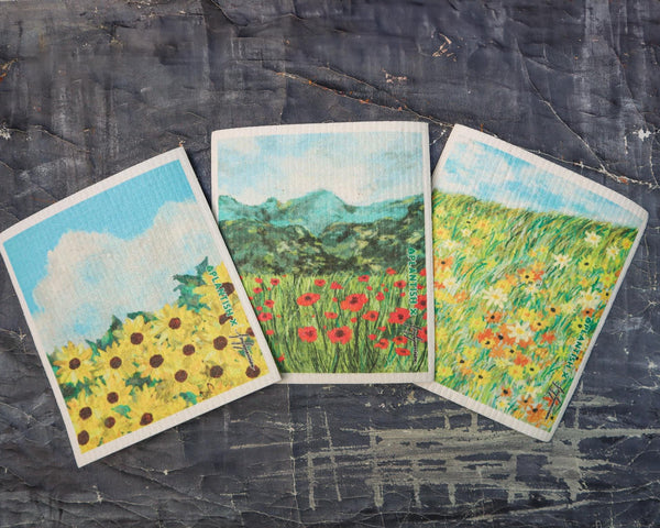 Picturesque Artistry - Swedish Sponge Cloth Set