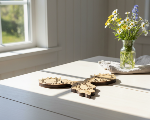 Moose Cribbage Board - Bright Airy Cottage