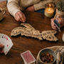 Nova Scotia Map Cribbage Board – 3 Player Wooden Crib Board with Engraved Cities