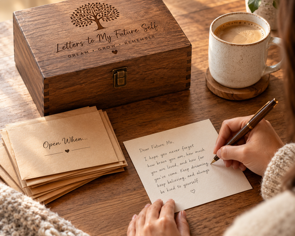 Letters To My Future Self  Keepsake Box