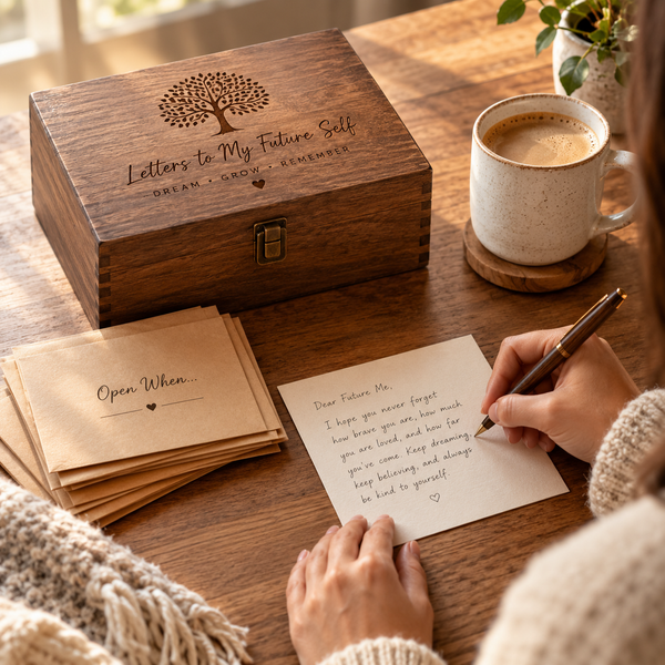 Letters To My Future Self  Keepsake Box