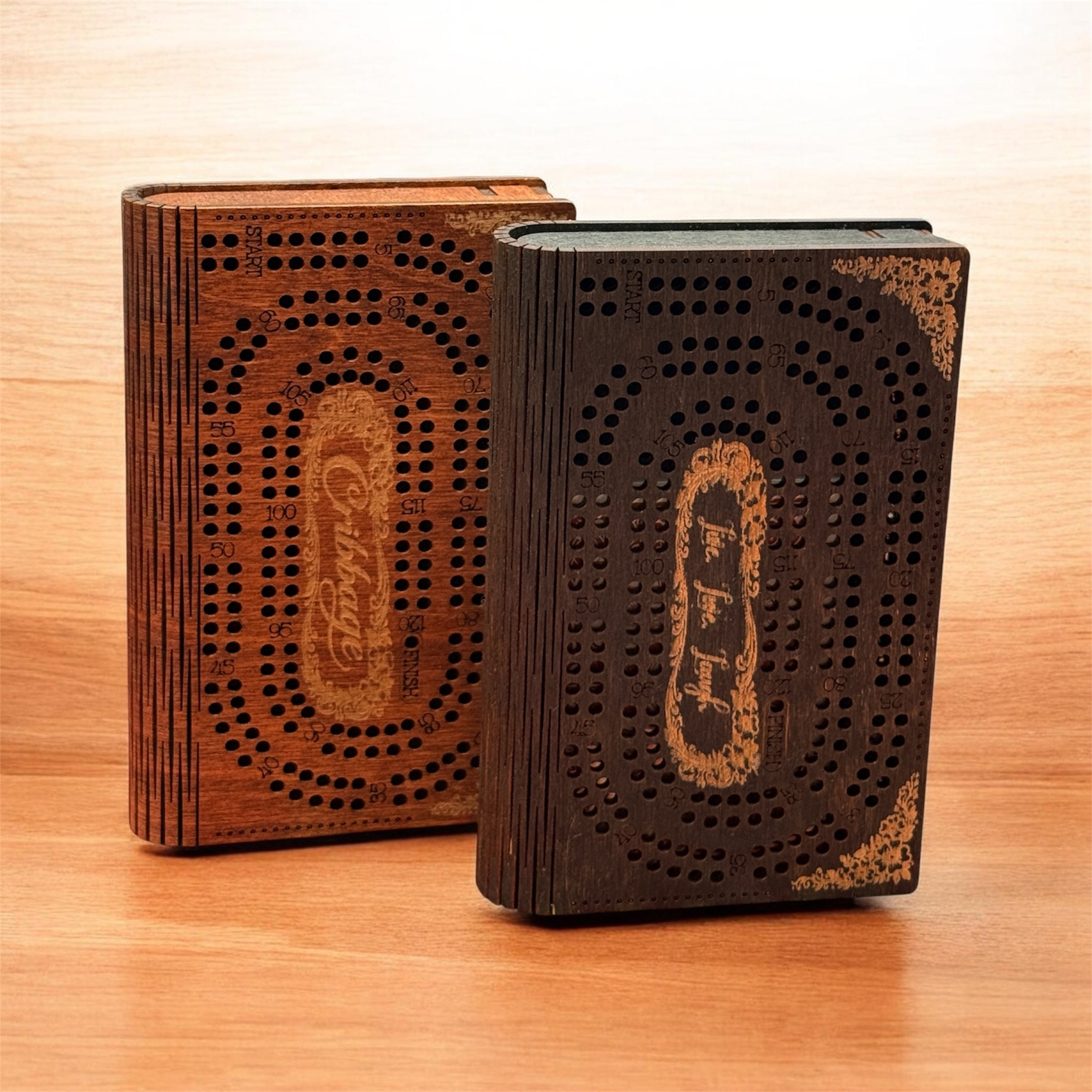 Travel Cribbage Board with Storage | Creations by Alfie