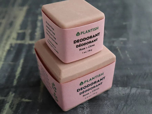 Zero Waste Deodorant Bar - Rose & Citrus