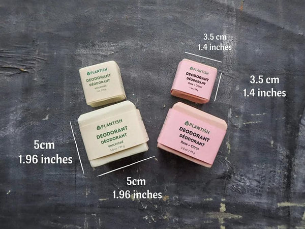 Zero Waste Deodorant Bar - Rose & Citrus