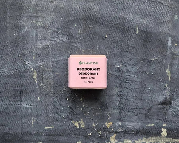 Zero Waste Deodorant Bar - Rose & Citrus