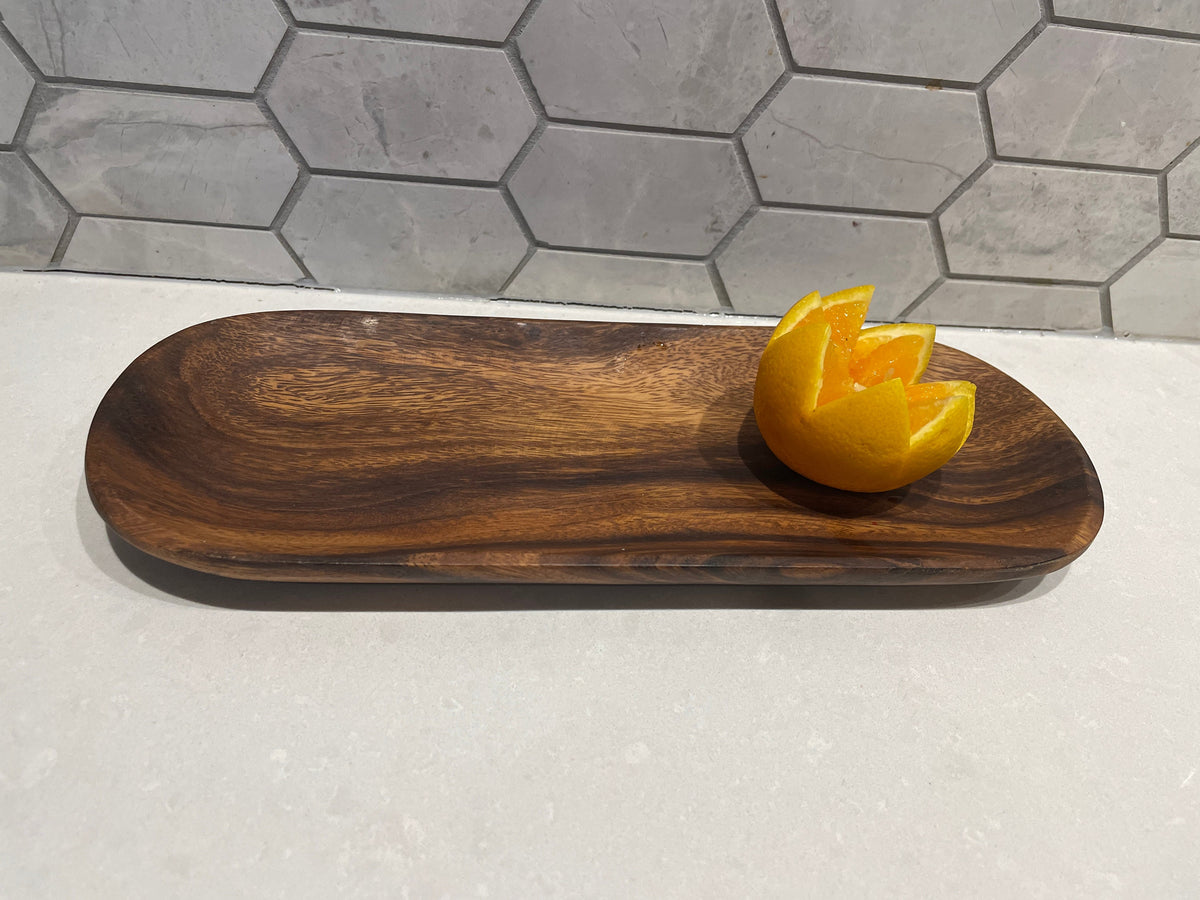 Set of 2 Sushi Platter,  Baguette Platter, Serving Platter