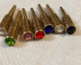 Crystal Metal Pegs for Cribbbage Board