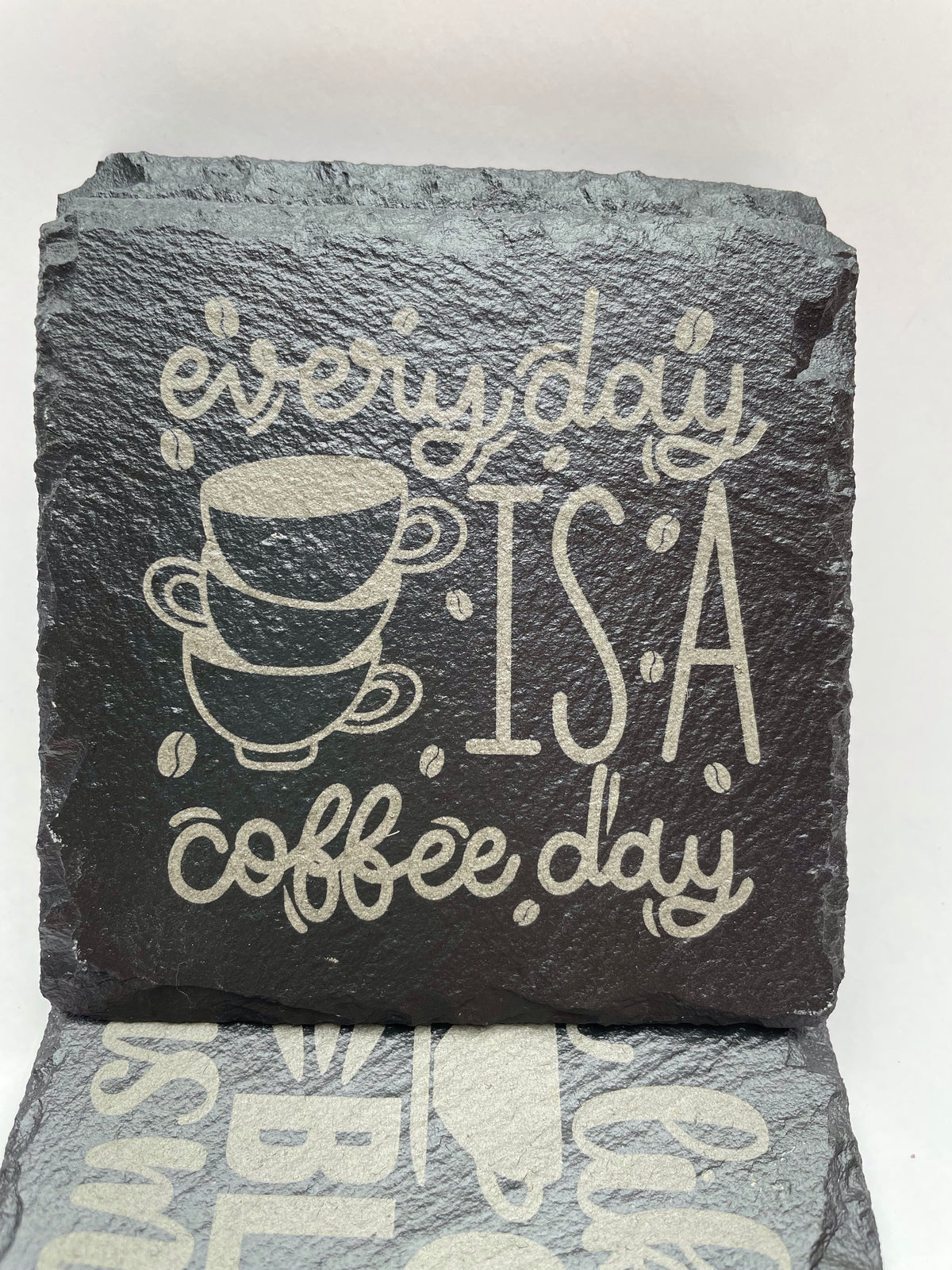 Customized Slate Coaster, Wedding Souvenirs, Holiday Gifts