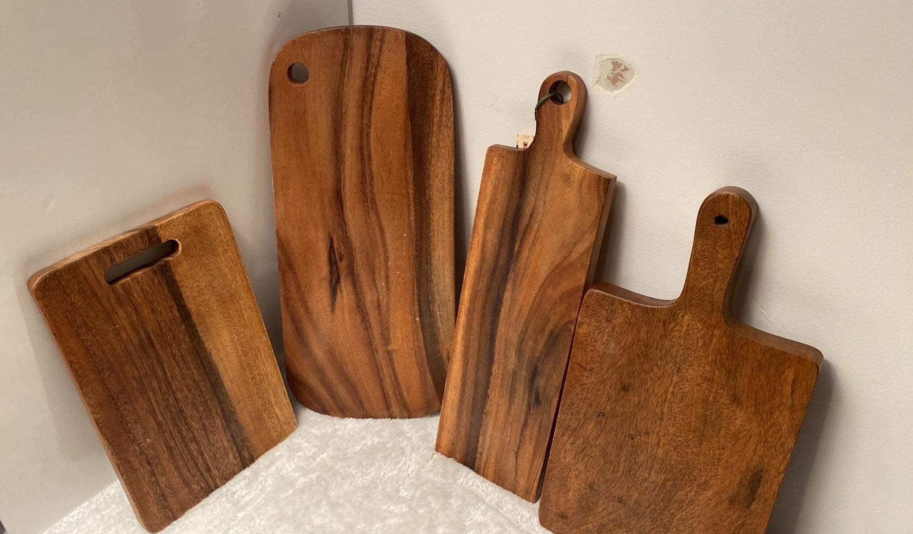 Acacia Wood Cutting Board and Serving Boards, Charcuterie Board