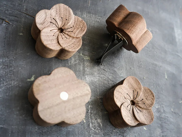 Wooden Essential Oil Diffuser for Car-7