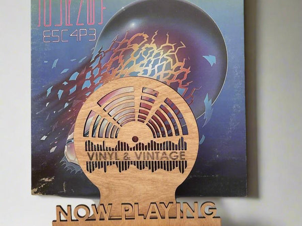 vinyla record stand now playing